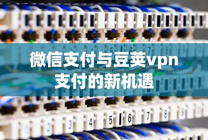 微信支付与豆荚vpn支付的新机遇